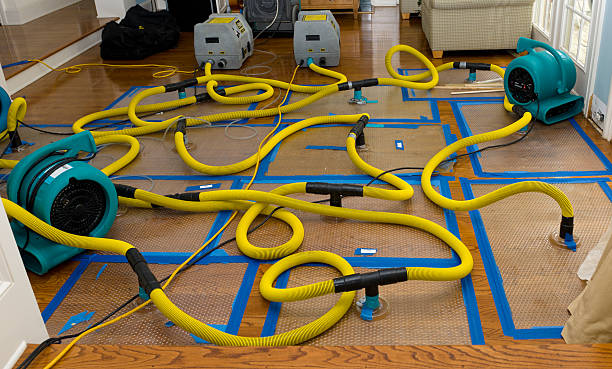 Professional Water Extraction technician working in Grand River, OH